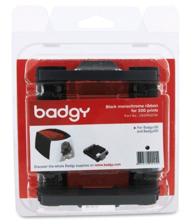 Ribbon Negro BADGY - Negro, 500 páginas, Ribbon Ribbon Negro BADGY - Negro, 500 páginas, Ribbon